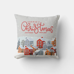 Frohe Weihnachtsbaumkissen   Feiertag Kissen
