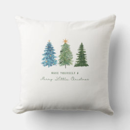 Frohe Weihnachtsbaumkissen Kissen