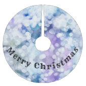 Frohe Weihnachtsbaumrock Polyester Weihnachtsbaumdecke (Vorderseite)