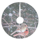 Frohe Weihnachtsbaumrock Polyester Weihnachtsbaumdecke (Vorderseite)