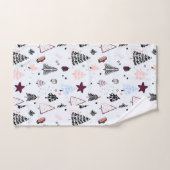 Frohe Weihnachtsbaumschmuck Badhandtuch Set (Handtuch)