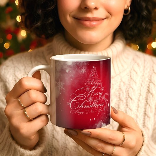 Frohe Weihnachtsbaumschmuck KAFFEE TASSE