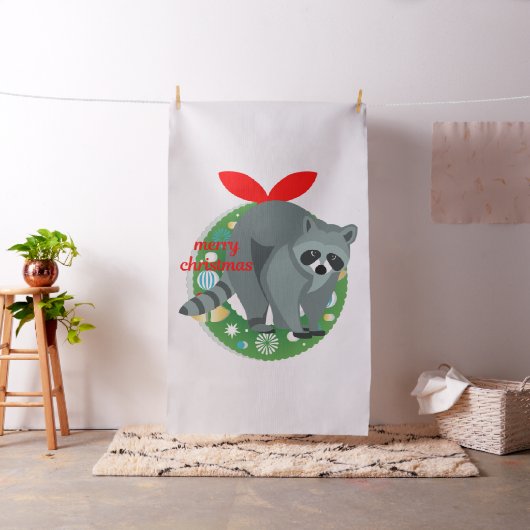 Frohe Weihnachtsbekleidung Stoff (Beispiel)