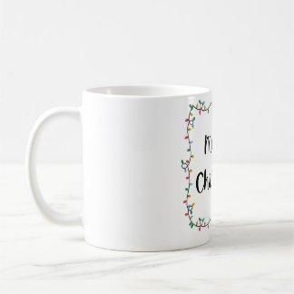 Frohe Weihnachtsbeleuchtung Tasse