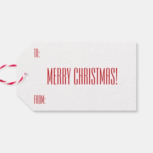 Frohe Weihnachtsbezeichnung Elf Holidays Geschenkt Geschenkanhänger (Rückseite Horizontal)