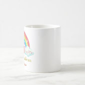 Frohe Weihnachtsbezeichnung Personalisiert Teacher Kaffeetasse (Mittel)