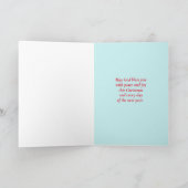 Frohe Weihnachtsbibel Verse Matthew Religious Karte (Innenseite)