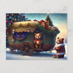 Frohe Weihnachtsbiere Postkarte