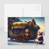 Frohe Weihnachtsbiere Postkarte (Vorne/Hinten)