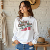Frohe Weihnachtsbiere Sweatshirt