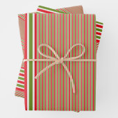 Frohe Weihnachtsblätter Wrapping Paper Geschenkpapier Set (Beispiel)
