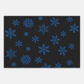 Frohe Weihnachtsblätter Wrapping Paper Geschenkpapier Set (Vorderseite 2)