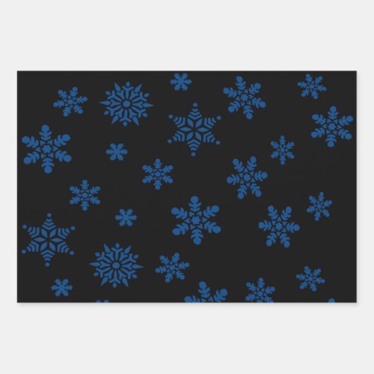 Frohe Weihnachtsblätter Wrapping Paper Geschenkpapier Set (Vorderseite 2)