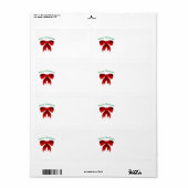 Frohe Weihnachtsbogenschilder (Vorne)