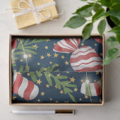Frohe Weihnachtsbonbons und Candy Canes Seidenpapier (Geschenk)