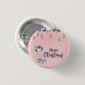 Frohe Weihnachtsbotschaften Baubles, Geschenke & B Button (Vorne & Hinten)
