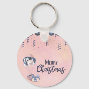 Frohe Weihnachtsbotschaften Baubles, Geschenke & B Schlüsselanhänger