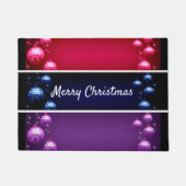 Frohe Weihnachtsbrille Door Mat Fußmatte (Vorderseite)