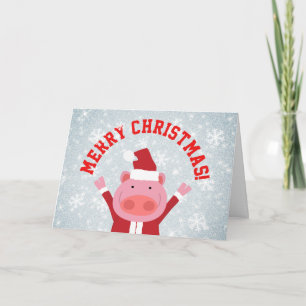 Frohe Weihnachtsbrille Feiertagskarte