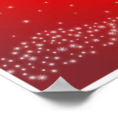 Frohe Weihnachtsbrille Poster (Ecke)