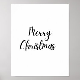 Frohe Weihnachtsbrille Poster
