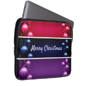 Frohe Weihnachtsbrillen Elektronik-Beutel Laptopschutzhülle (Vorne Rechts)