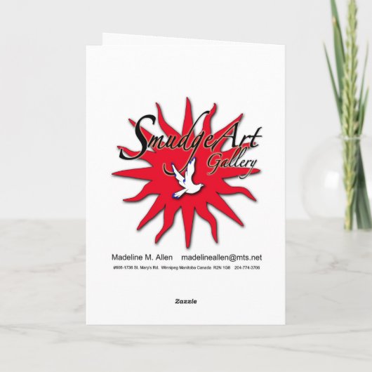 Frohe Weihnachtsbrüder Feiertagskarte (Rückseite)