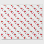 Frohe Weihnachtsbrunnen Geschenkpapier (Flach)