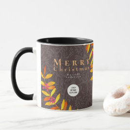 Frohe Weihnachtscoffee Brown Business-Tasse Tasse