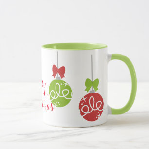 Frohe Weihnachtscoffee-Mugs Tasse
