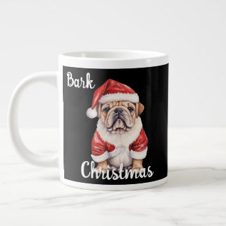 Frohe Weihnachtscoffee Mugs Weihnachtshunde Jumbo-Tasse