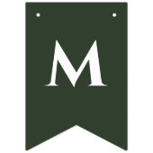 Frohe Weihnachtsdekoration einfach modern Wimpelkette (Zweite Fahne)