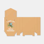 Frohe Weihnachtsdekoration Geschenkschachtel (Ungefaltet)