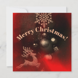 Frohe Weihnachtsdekorationen auf dem Tisch