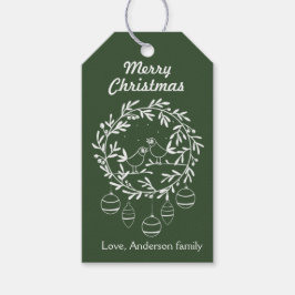 Frohe Weihnachtsdekorationen Geschenktasten Geschenkanhänger