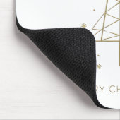Frohe Weihnachtsdesign Mousepad (Ecke)