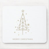 Frohe Weihnachtsdesign Mousepad (Vorne)