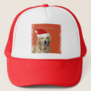 Frohe Weihnachtsdoggie Truckerkappe