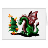 Frohe Weihnachtsdrache (Vorderseite (Horizontal))