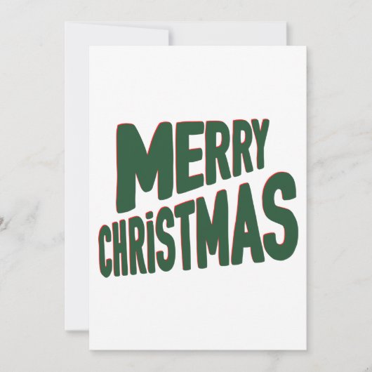 Frohe Weihnachtseinladung Einladung (Vorderseite)