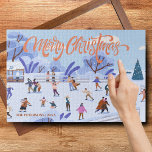 Frohe Weihnachtseis Skaten Winter Magic Family Puzzle<br><div class="desc">Genießen Sie die verzauberte Welt der Winterzauber mit unserem Personalisierten Jigsaw Puzzle im Winter Wonderland - eine herzliche Ergänzung zu Ihren Familientraditionen und die perfekte Leinwand, um Ihnen wertvolle Erinnerungen zu schaffen. Dieses raffiniert gestaltete Rätsel vereint das Wesentliche der Saison mit einer malerischen Szene von Menschen anmutig eis Skaten inmitten...</div>