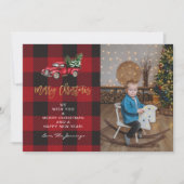 Frohe Weihnachtsfahrt & Buffalo Karo Foto V (Vorderseite)