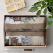 Frohe Weihnachtsfahrt Seidenpapier (Geschenk)