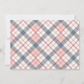 Frohe Weihnachtsfamilie Foto Einladung (Rückseite)