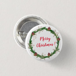 Frohe Weihnachtsfeier Button