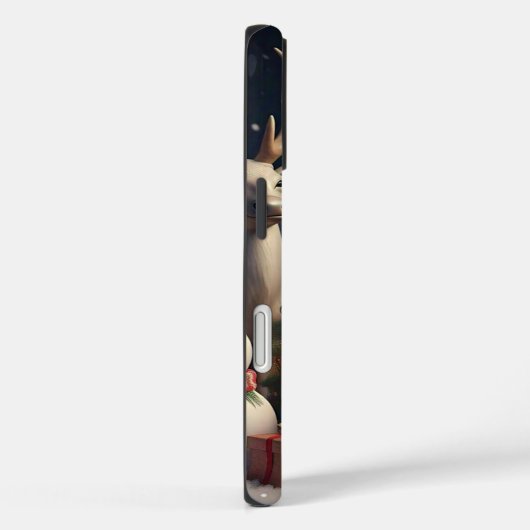 "Frohe Weihnachtsfeier" Case-Mate iPhone Hülle (Rückseite / Rechts)