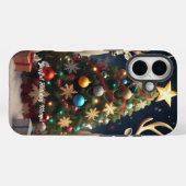 "Frohe Weihnachtsfeier" Case-Mate iPhone Hülle (Rückseite (Horizontal))