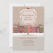 Frohe Weihnachtsfeier Feiertagskarte (Vorderseite)