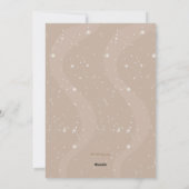 Frohe Weihnachtsfeier Feiertagskarte (Rückseite)