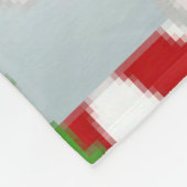 Frohe Weihnachtsfeier Fleecedecke (Ecke)